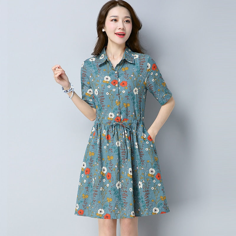 Japaness Style Mori Girl Cotton